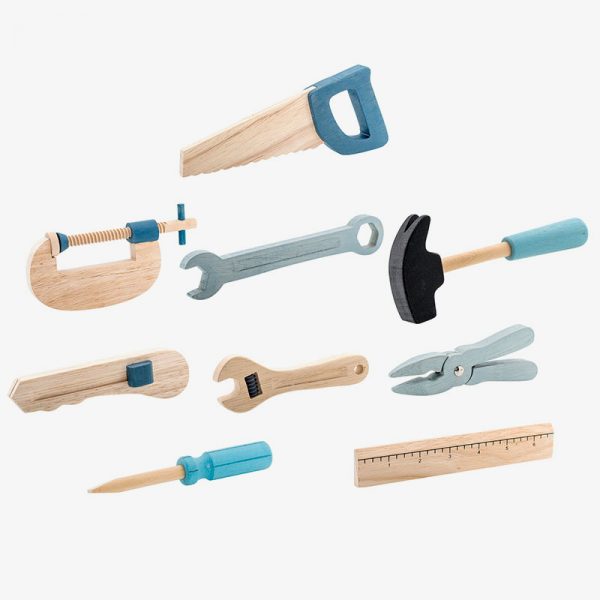 Set de herramientas de madera